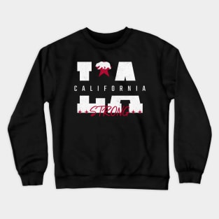 California Los Angeles La Strong Crewneck Sweatshirt